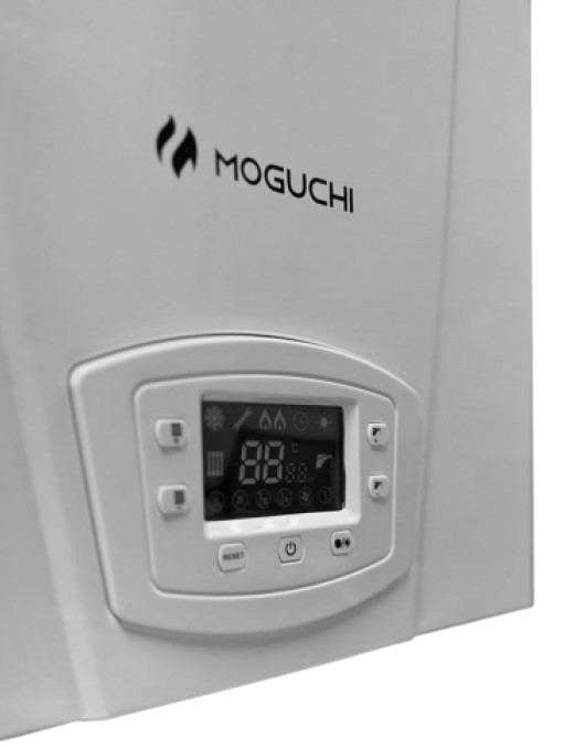 газовый настенный котел moguchi одноконтурный