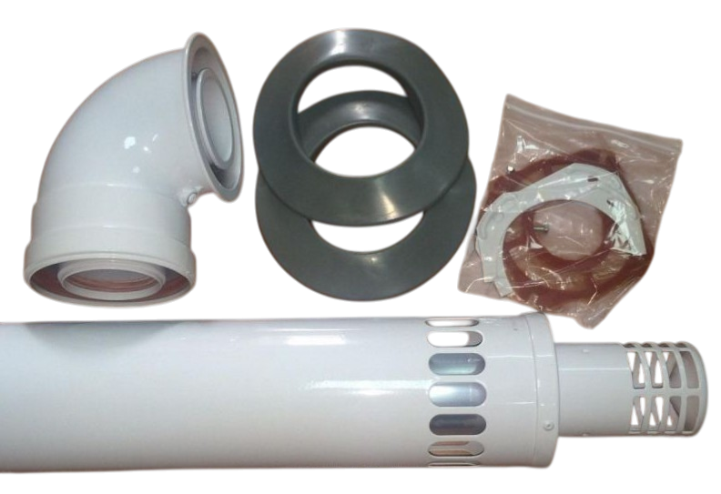 коаксиальный дымоход для котла иммергаз