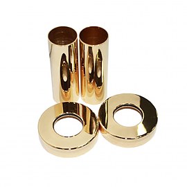 Exemet Комплект декоративных трубок 70х18-20-1/2", золото