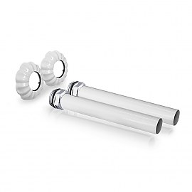 Exemet Комплект отражателей и&nbsp;трубок 15х1/2хL=150, белый