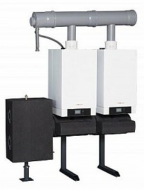 Двухкотловой блок Viessmann Vitodens 200-W 80+80 кВт