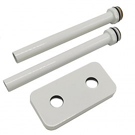 Exemet Комплект крышка+трубки 50&nbsp;мм, 15х1/2х L=150, белый