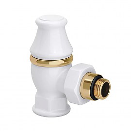 Exemet Liberty 1/2"х3/4" угловой запорный клапан, белый