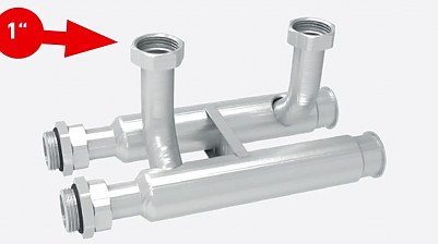 Расширительный контур HANSA HKV-125/80&nbsp;мм, один контур