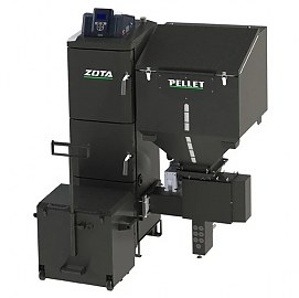 Котел пеллетный Zota Pellet Black 45, автоматический