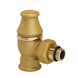 Exemet Liberty 1/2"х3/4" угловой запорный клапан, золото
