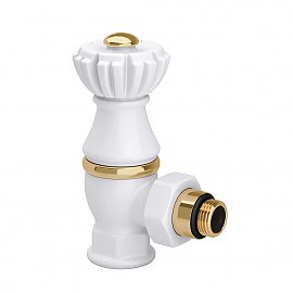 Exemet Liberty 1/2"х3/4" угловой клапан, белый