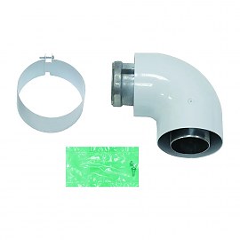 Vaillant отвод 90 градусов, 60/100&nbsp;мм