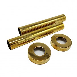 Exemet Комплект декоративных трубок 160х18-20-1/2", золото