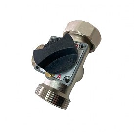 Смеситель трехходовой HANSA DN25 для&nbsp;групп МК (125/160&nbsp;мм)