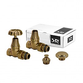 Exemet Floral Old Style 1/2" Комплект вентилей прямой, бронза