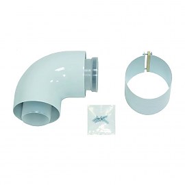 Vaillant отвод 87 градусов, 80/125&nbsp;мм