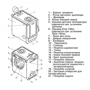 твердотопливный котел zota box 8