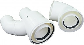 Комплект дымохода коаксиального ITALTHERM 80/125