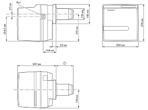 габариты wg 20 weishaupt